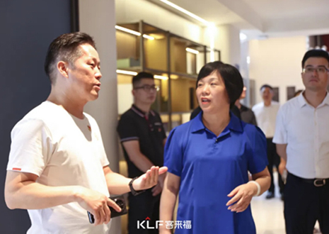 熱烈歡迎南昌市新建區(qū)政協(xié)領(lǐng)導(dǎo)一行蒞臨客來福參觀指導(dǎo)！